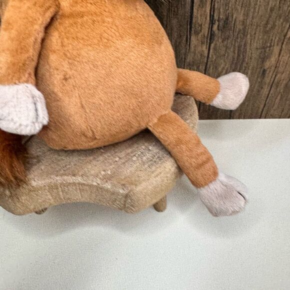 Jellycat Brown and Orange Highland Cow Stuffed Animal - Picture 12 of 13
